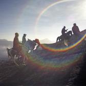 Climbing Mr Bromo
