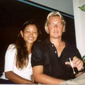 Jacob our dive instructor and Ng his wife