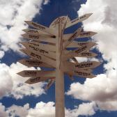 Alice Spring roadsign
