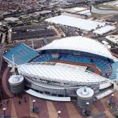 Homebush Stadium from the air