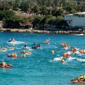 Olympic Torch leaves Coogee