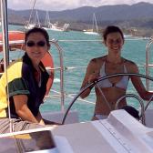 Sarah sailing