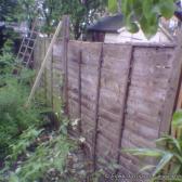 The falling down fencing