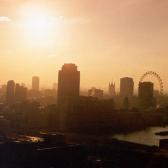 Dusk over London
